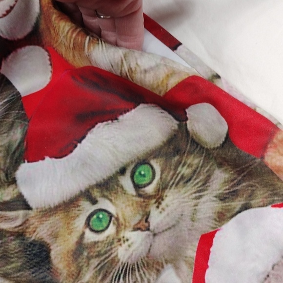 Christmas Kittens men's sweatpants size XL - Picture 8 of 15
